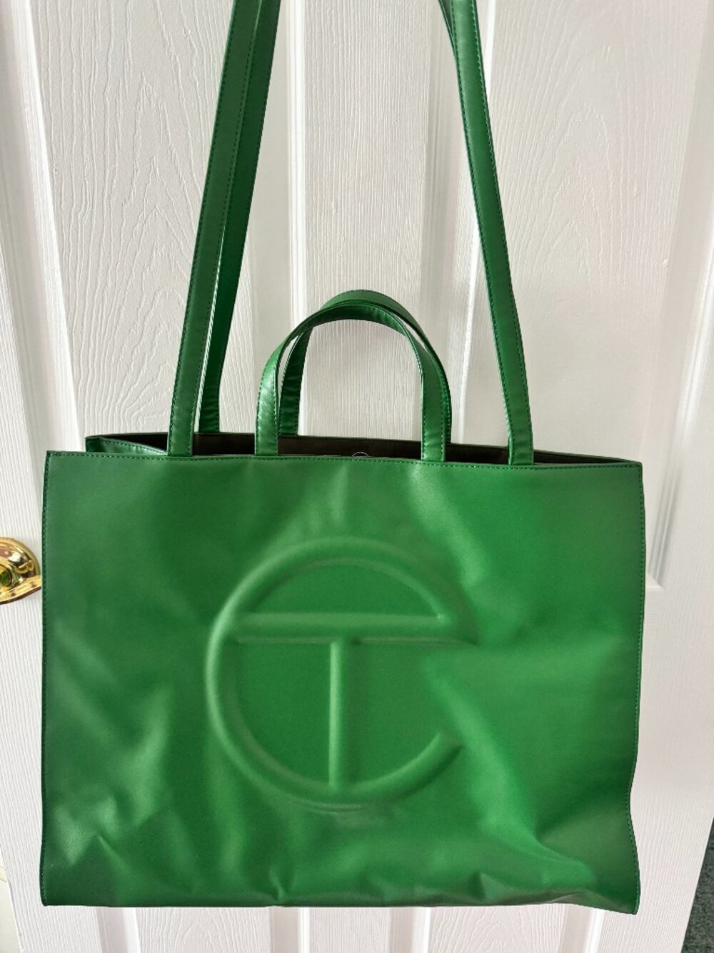Telfar Large Shopping Bag Leaf Green Tote w/ Dust Bag - NEVER USED